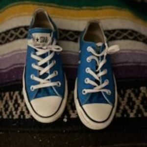 Blue Converse